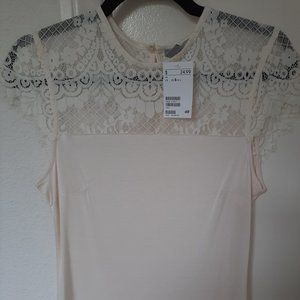 H&M lacey top